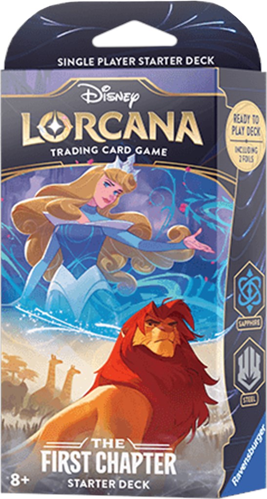 Lorcana TCG The First Chapter Starter Deck - Sapphire and Steel | Grognard Games