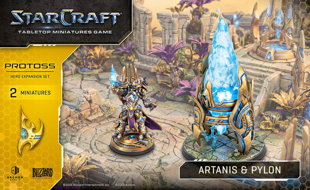 STARCRAFT: PROTOSS - ARTANIS & PYLON – Grognard Games