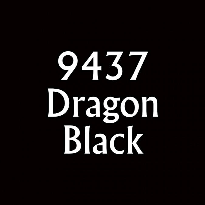 Reaper Paint 09437 Dragon Black | Grognard Games