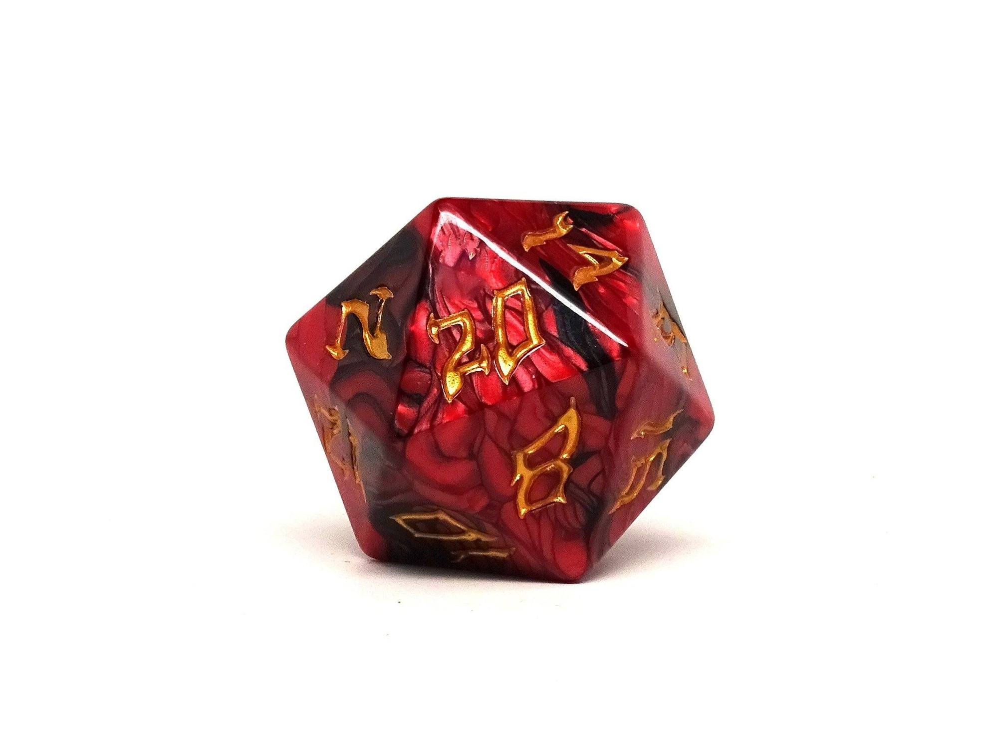 Dice of The Giants- Fire Giant D20 | Grognard Games