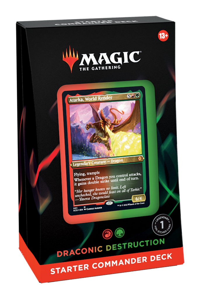 Starter Commander Deck (Draconic Destruction)  Grognard Games