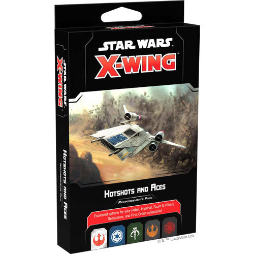 SWZ66 STAR WARS X-WING 2ND ED: HOTSHOTS AND ACES REINFORCEMENT PACK | Grognard Games