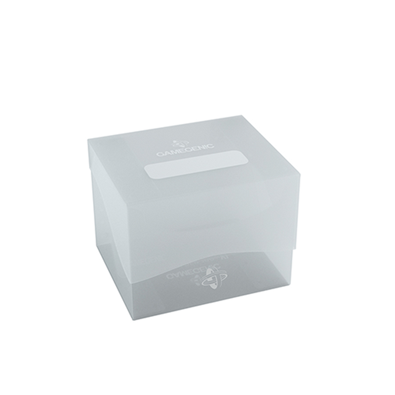 Gamegenic G25083 DECK BOX: WHITE SIDE HOLDER 100+ XL | Grognard Games