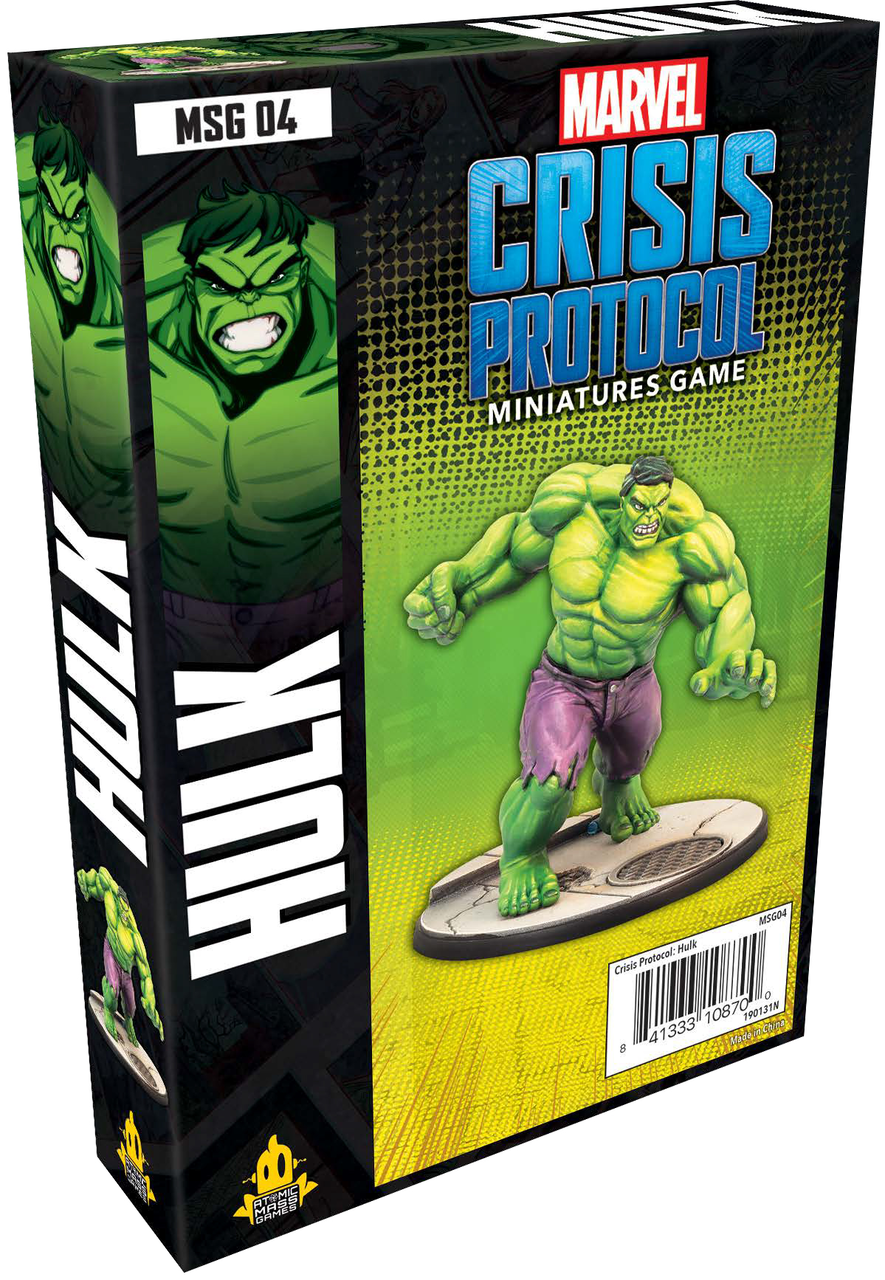 CP 04 Marvel Crisis Protocol: HULK | Grognard Games