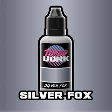 Turbo Dork Metallic Paint Silver Fox | Grognard Games