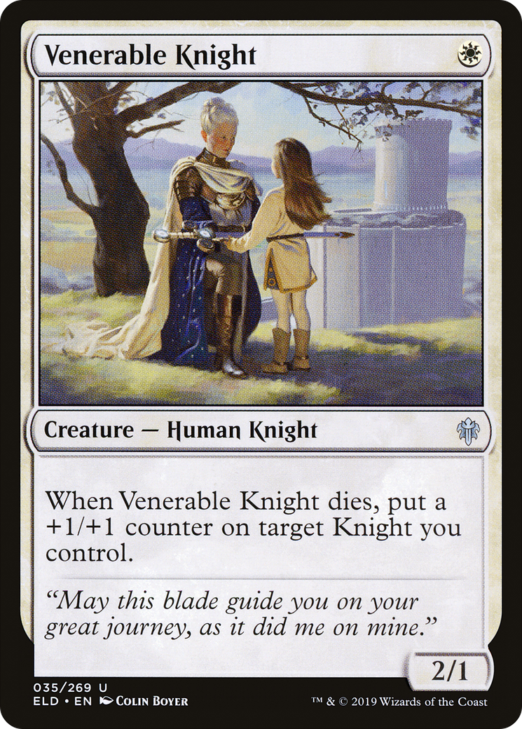 Venerable Knight [Throne of Eldraine] | Grognard Games