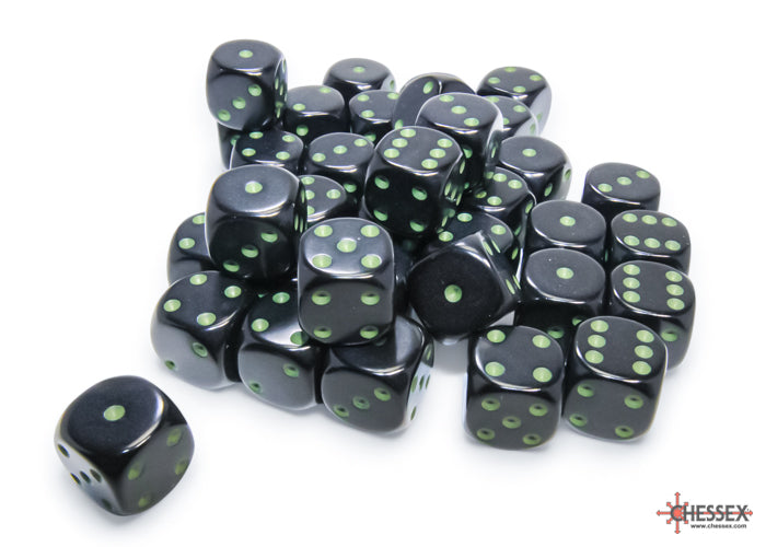 CHX25858 Opaque Black/green | Grognard Games