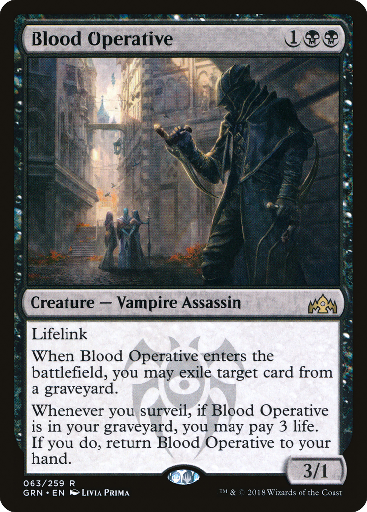 Blood Operative [Guilds of Ravnica] | Grognard Games