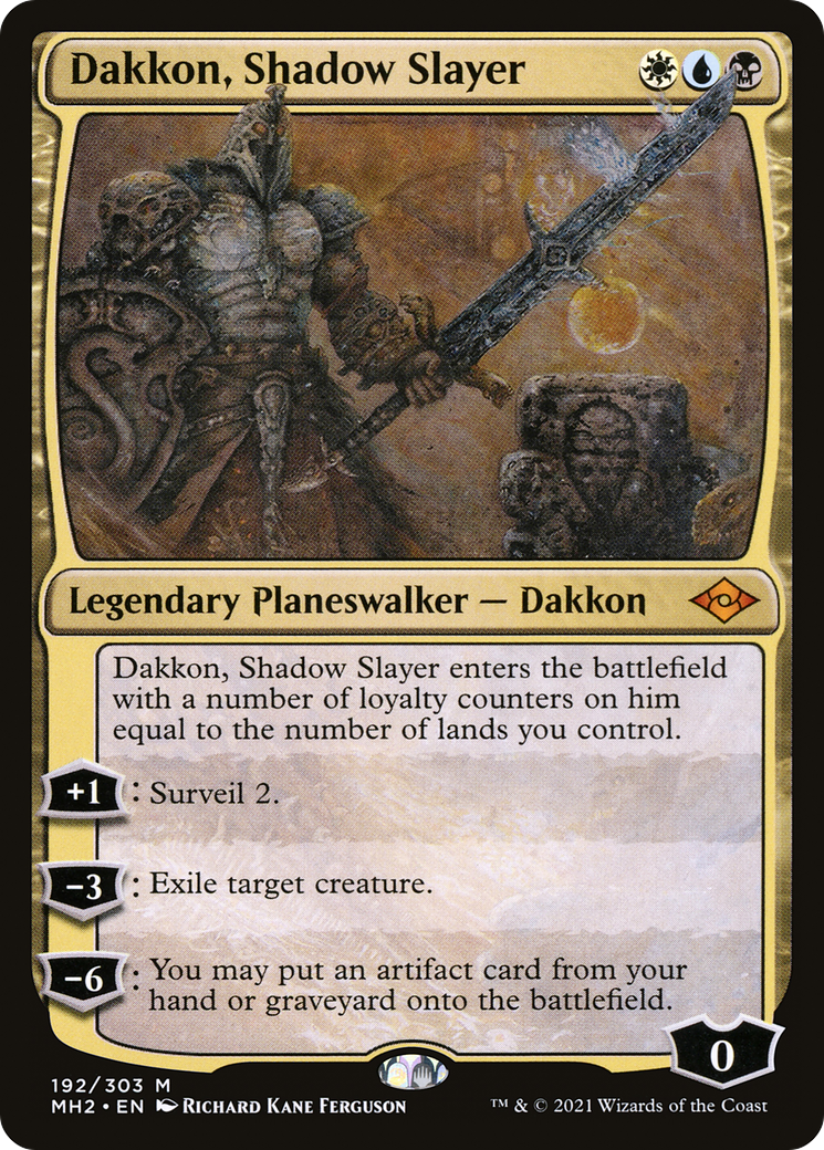 Dakkon, Shadow Slayer [Modern Horizons 2] | Grognard Games