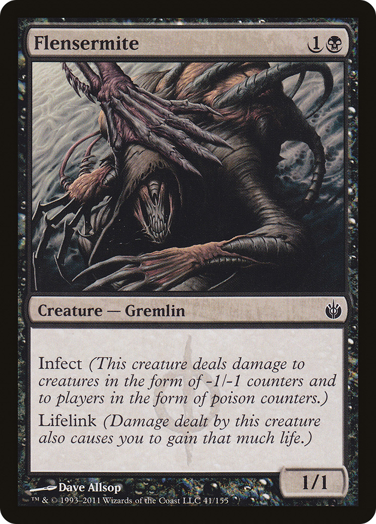 Flensermite (MBS-041) - Mirrodin Besieged Foil | Grognard Games