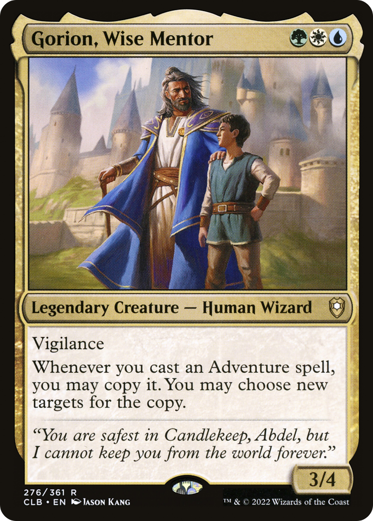 Gorion, Wise Mentor [Commander Legends: Battle for Baldur's Gate] | Grognard Games
