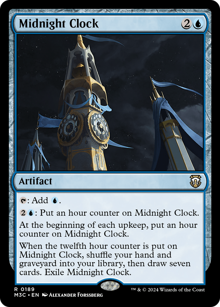 Midnight Clock [Modern Horizons 3 Commander] | Grognard Games