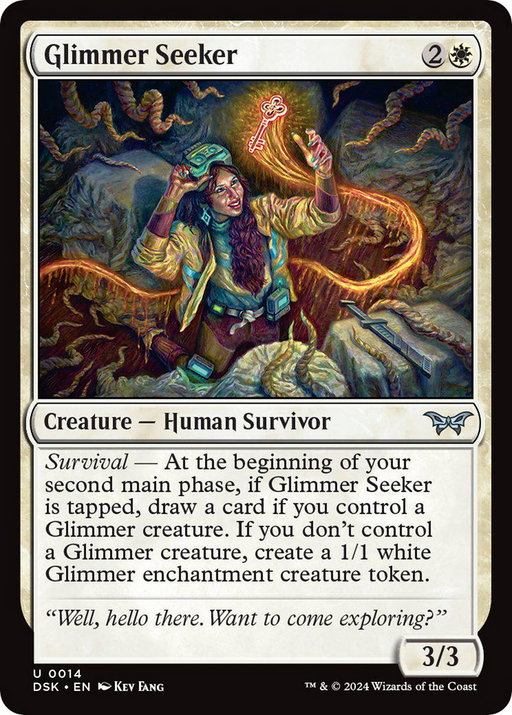 Glimmer Seeker [Duskmourn: House of Horror] | Grognard Games