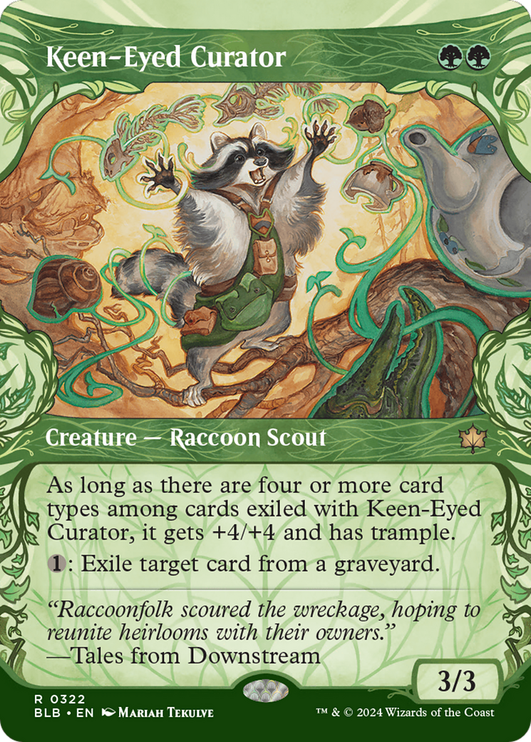 Keen-Eyed Curator (Showcase) [Bloomburrow] | Grognard Games