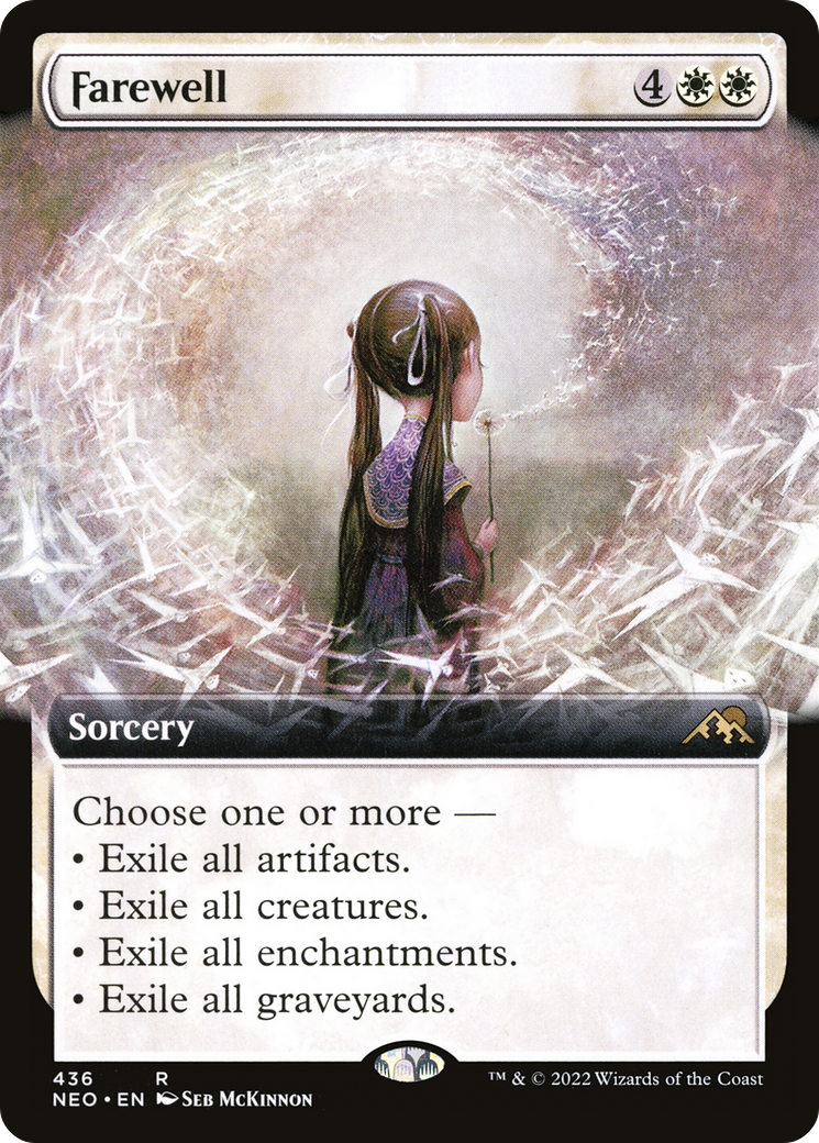Farewell (Extended Art) [Kamigawa: Neon Dynasty] | Grognard Games