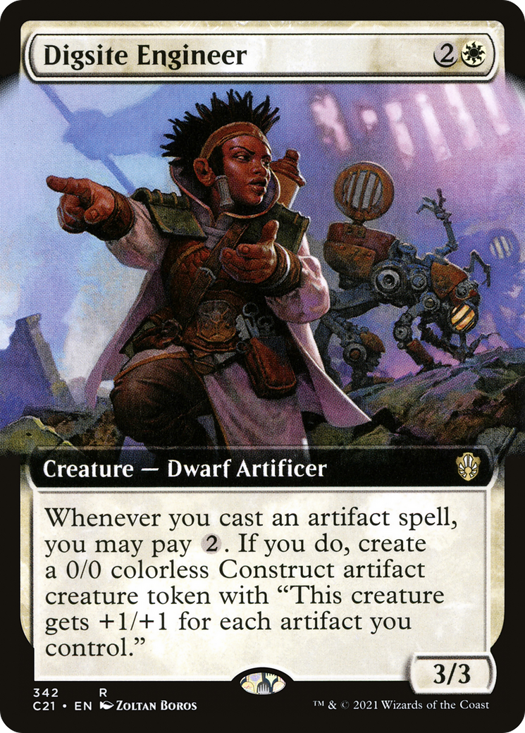 Digsite Engineer (Extended) [Commander 2021] | Grognard Games