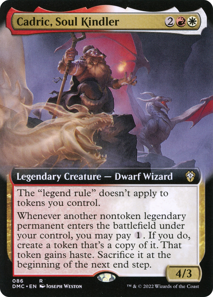 Cadric, Soul Kindler (Extended Art) [Dominaria United Commander] | Grognard Games