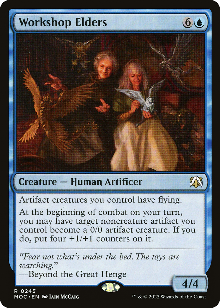 Workshop Elders [March of the Machine Commander] | Grognard Games