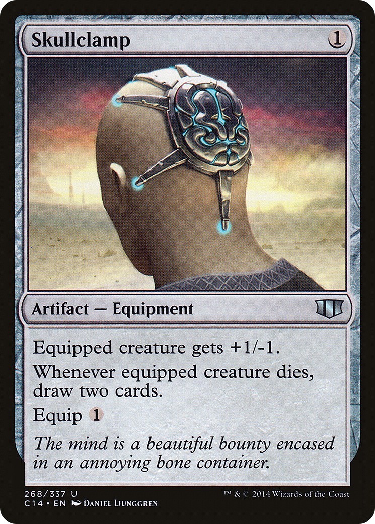 Skullclamp [Commander 2014] | Grognard Games
