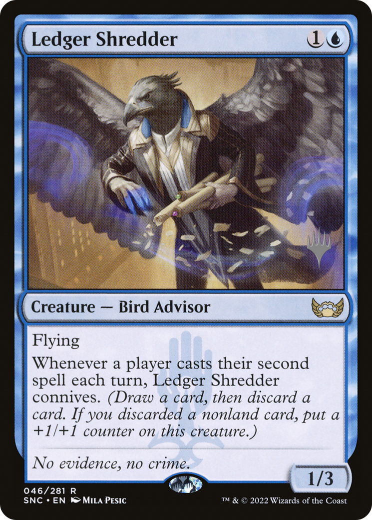 Ledger Shredder (Promo Pack) [Streets of New Capenna Promos] | Grognard Games
