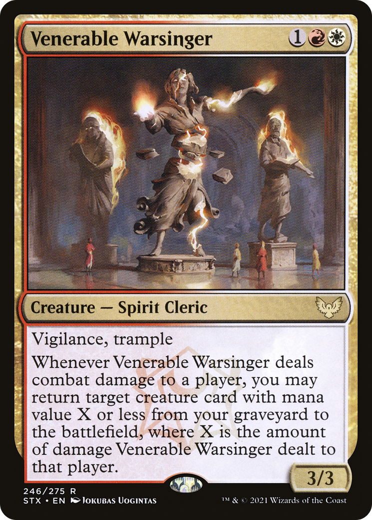 Venerable Warsinger [Strixhaven: School of Mages] | Grognard Games