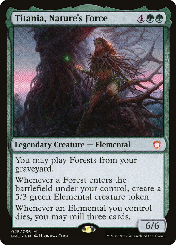 Titania, Nature's Force [The Brothers' War Commander] | Grognard Games