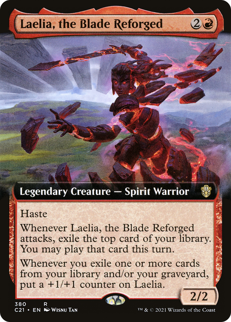 Laelia, the Blade Reforged (Extended) [Commander 2021] | Grognard Games
