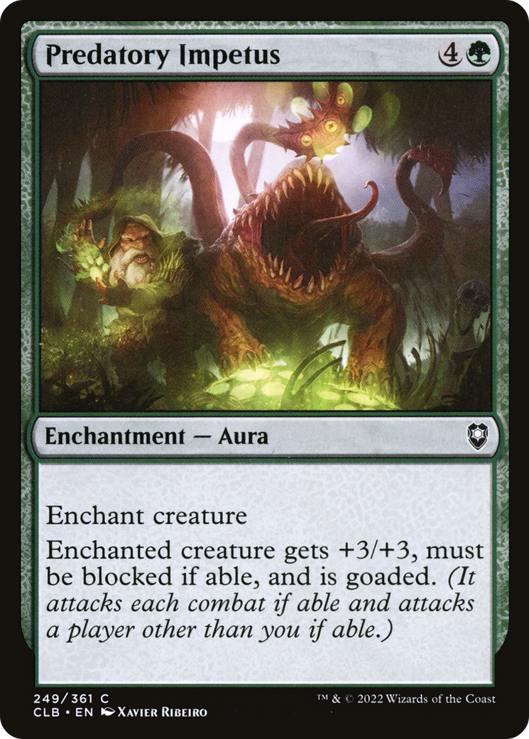 Predatory Impetus [Commander Legends: Battle for Baldur's Gate] | Grognard Games