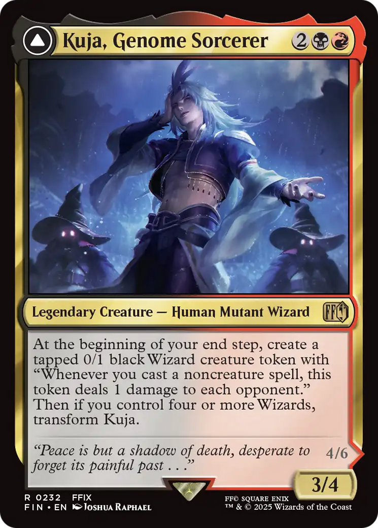 Kuja, Genome Sorcerer // Trance Kuja, Fate Defied [FINAL FANTASY] | Grognard Games