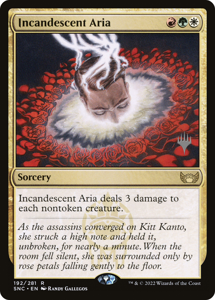 Incandescent Aria (Promo Pack) [Streets of New Capenna Promos] | Grognard Games