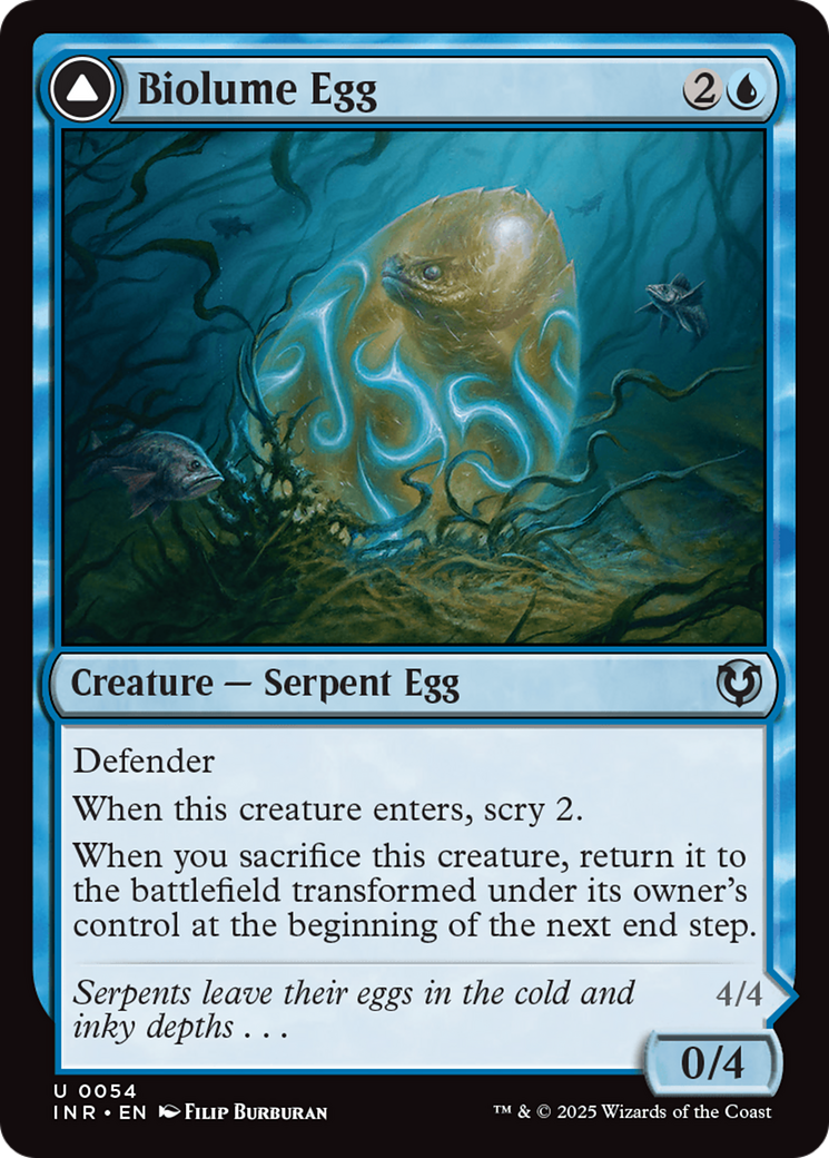 Biolume Egg // Biolume Serpent [Innistrad Remastered] | Grognard Games
