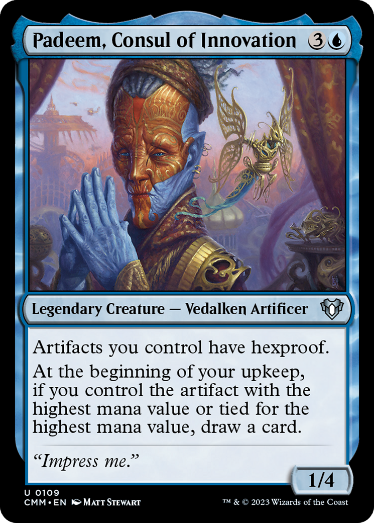 Padeem, Consul of Innovation [Commander Masters] | Grognard Games