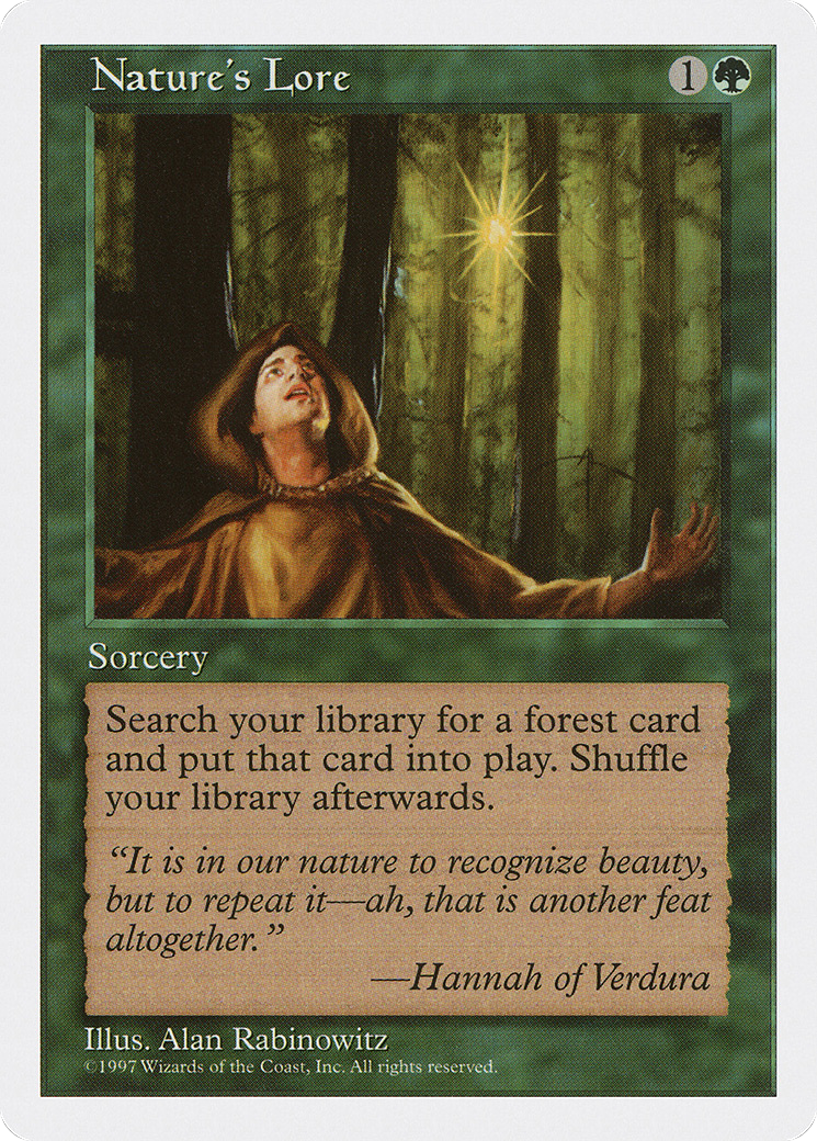Nature's Lore [Fifth Edition] | Grognard Games