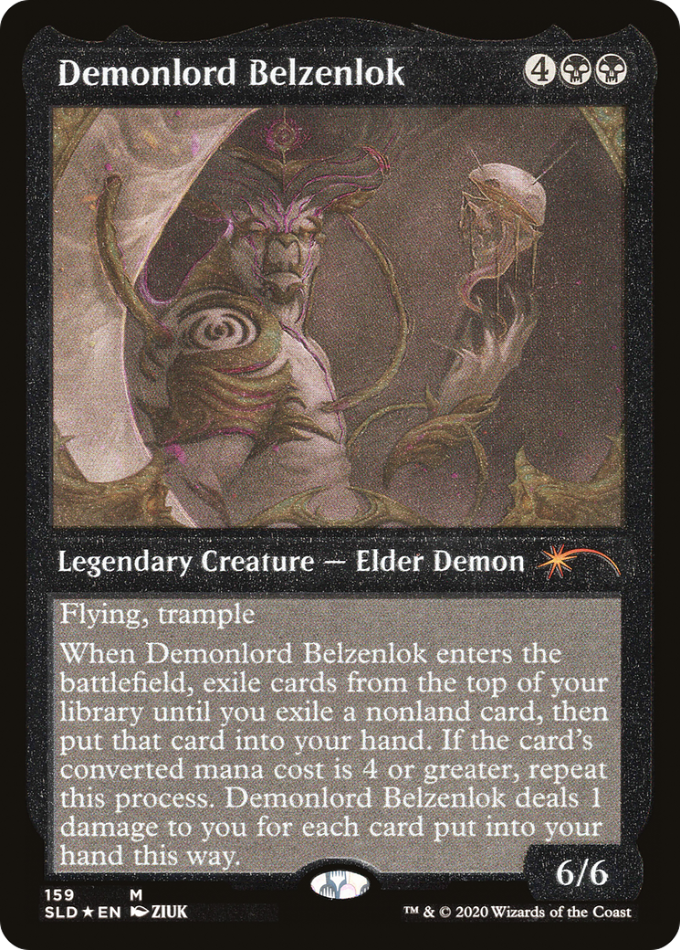 Demonlord Belzenlok (Foil Etched) [Secret Lair Drop Series] | Grognard Games