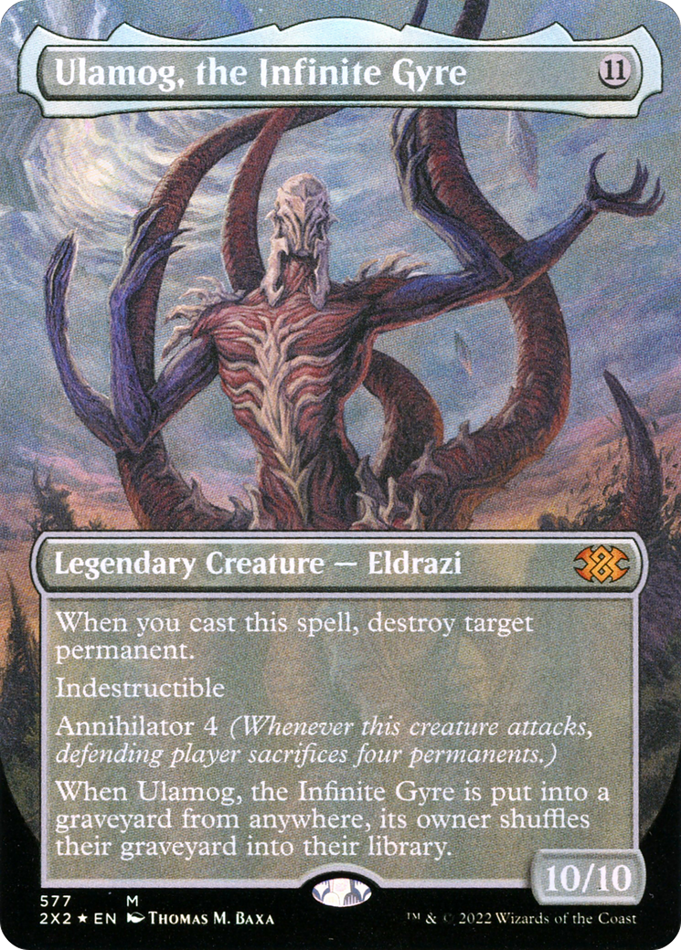 Ulamog, the Infinite Gyre (Textured Foil) [Double Masters 2022] | Grognard Games