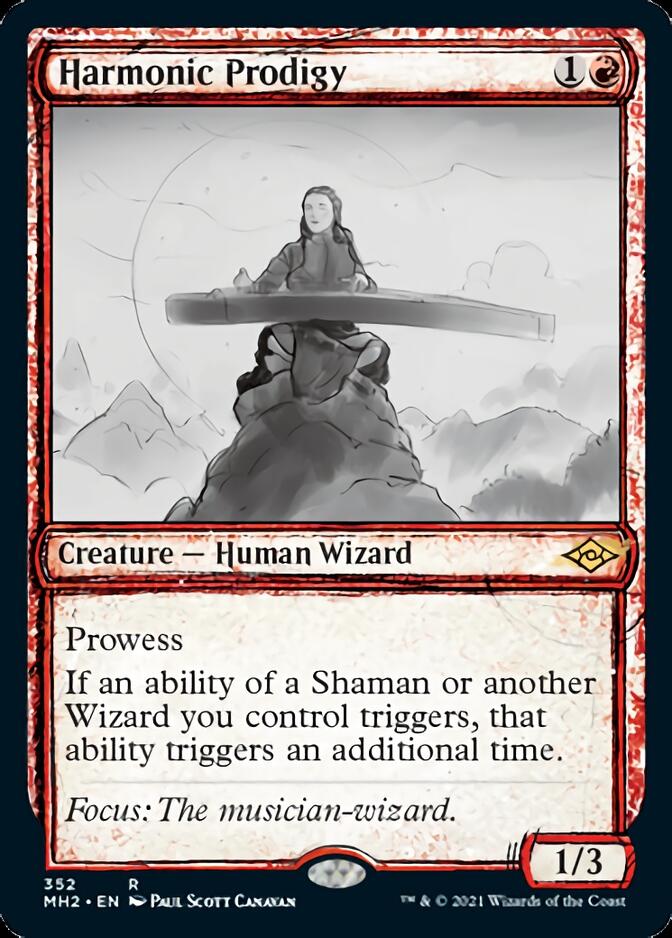 Harmonic Prodigy (Sketch) [Modern Horizons 2] | Grognard Games