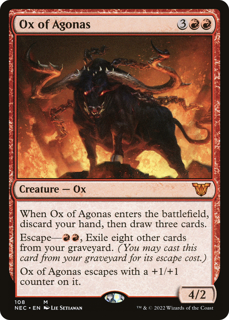 Ox of Agonas [Kamigawa: Neon Dynasty Commander] | Grognard Games