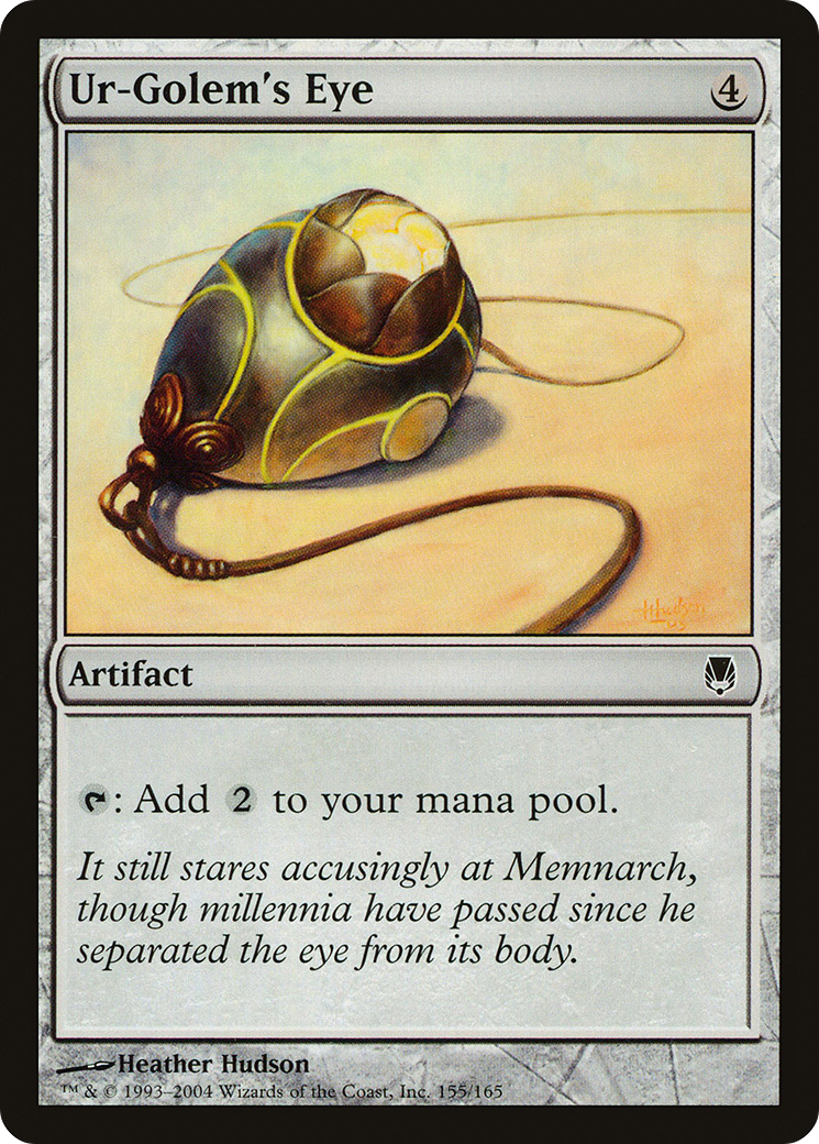 Ur-Golem's Eye [Darksteel] | Grognard Games