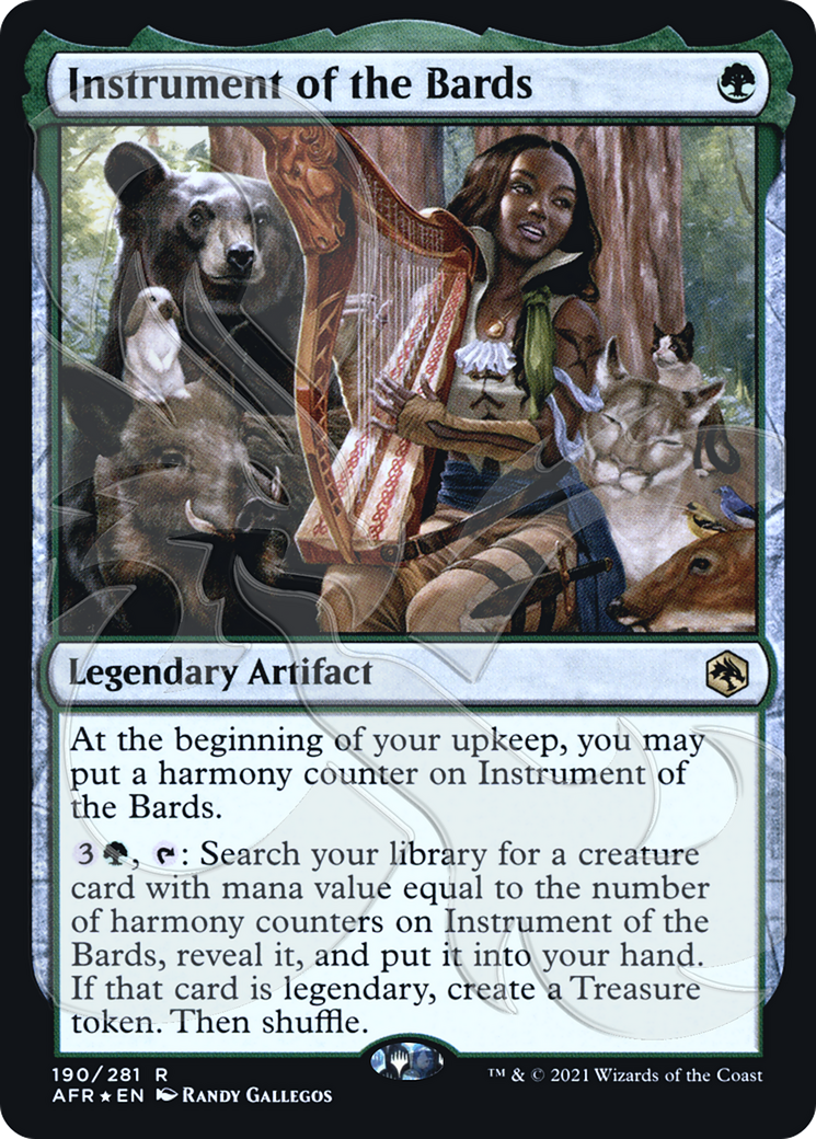 Instrument of the Bards (Ampersand Promo) [Dungeons & Dragons: Adventures in the Forgotten Realms Promos] | Grognard Games
