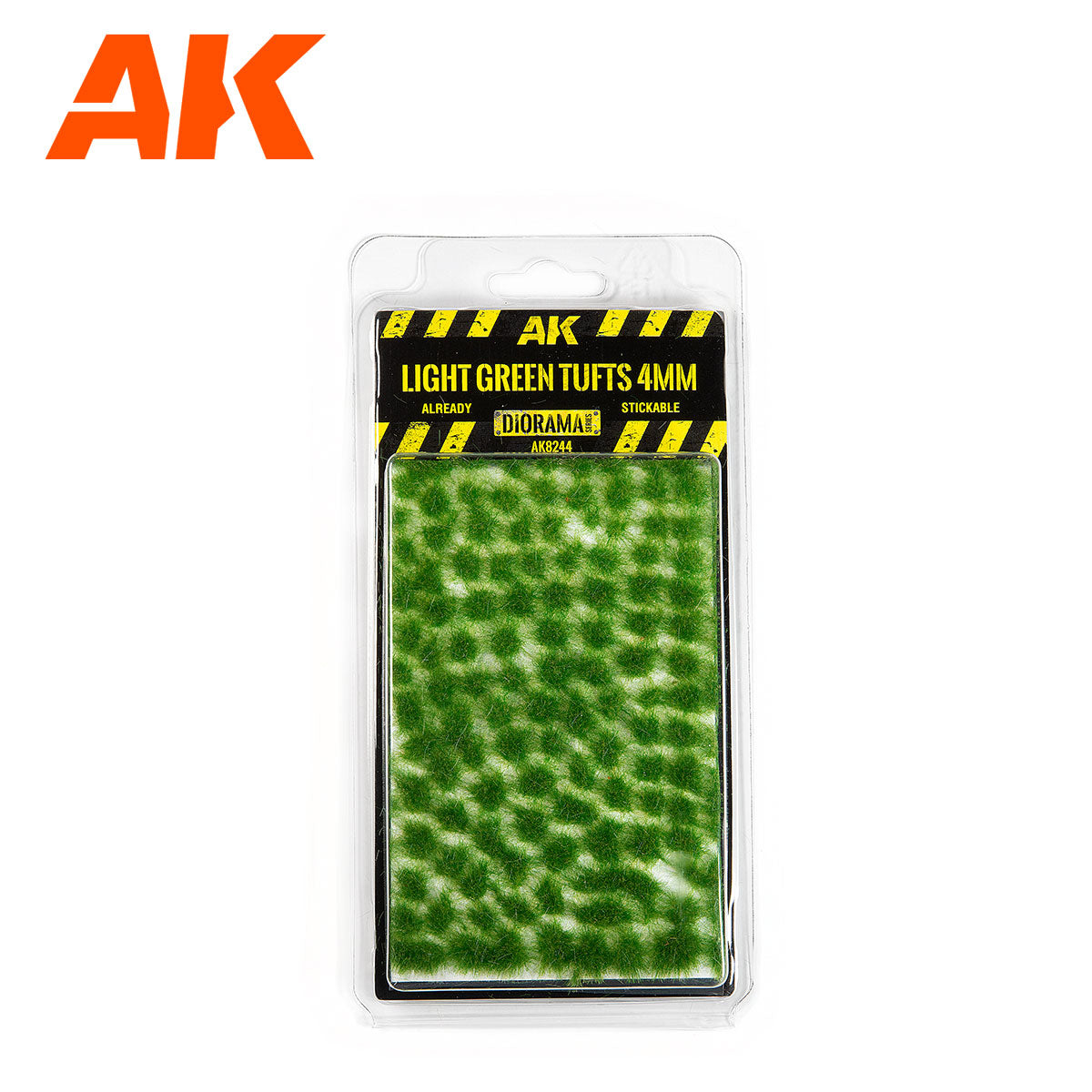 AK 8244 AK Interactive Light Green Tufts 4mm | Grognard Games