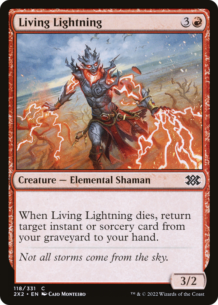 Living Lightning [Double Masters 2022] | Grognard Games