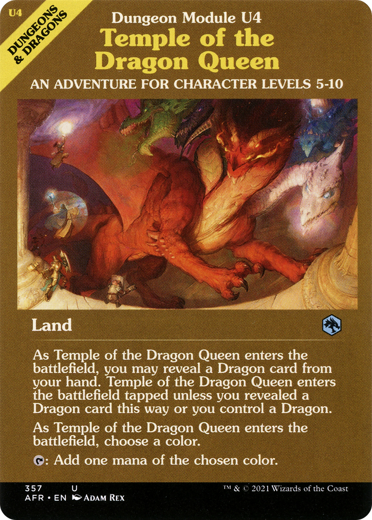 Temple of the Dragon Queen (Dungeon Module) [Dungeons & Dragons: Adventures in the Forgotten Realms] | Grognard Games