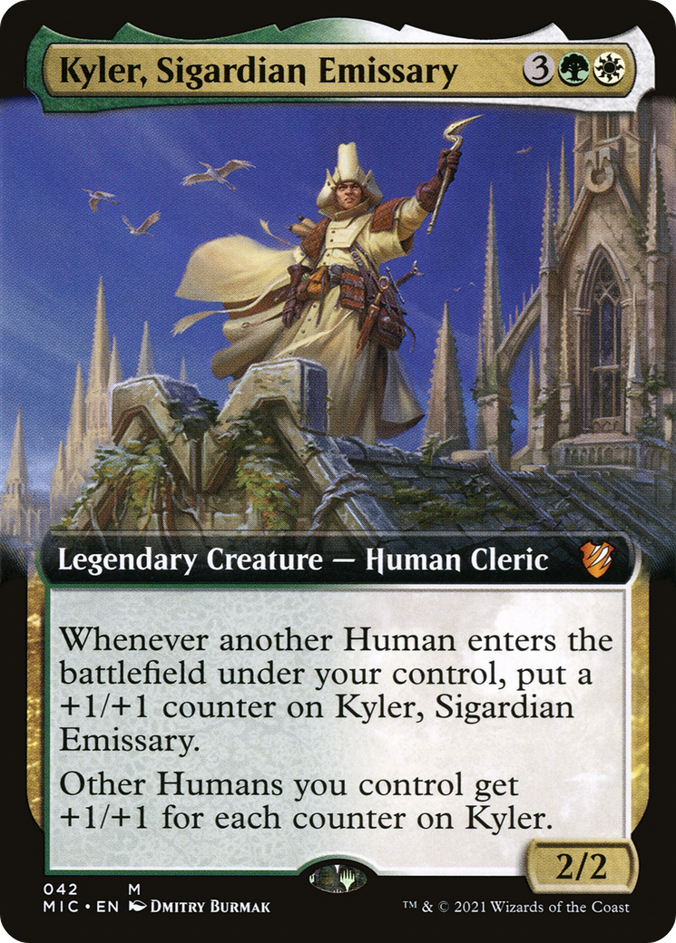 Kyler, Sigardian Emissary (Extended) [Innistrad: Midnight Hunt Commander] | Grognard Games