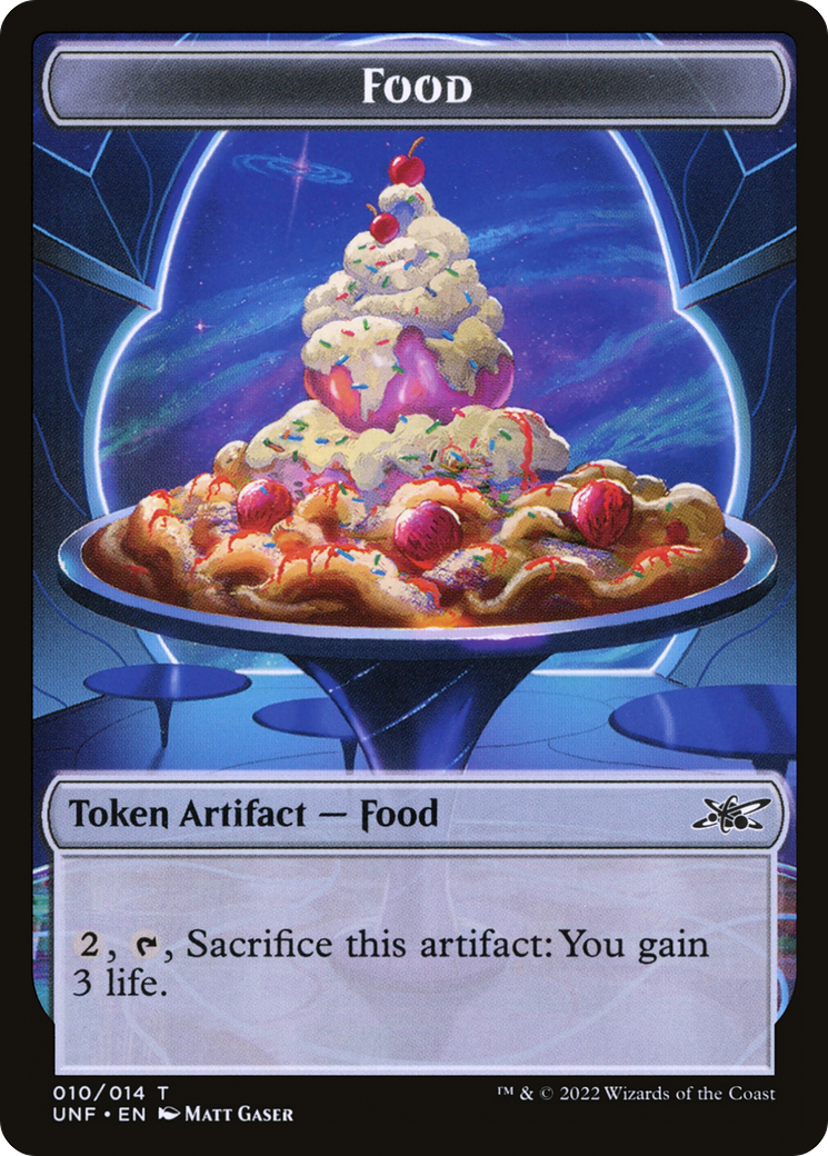 Food (010) Token [Unfinity Tokens] | Grognard Games