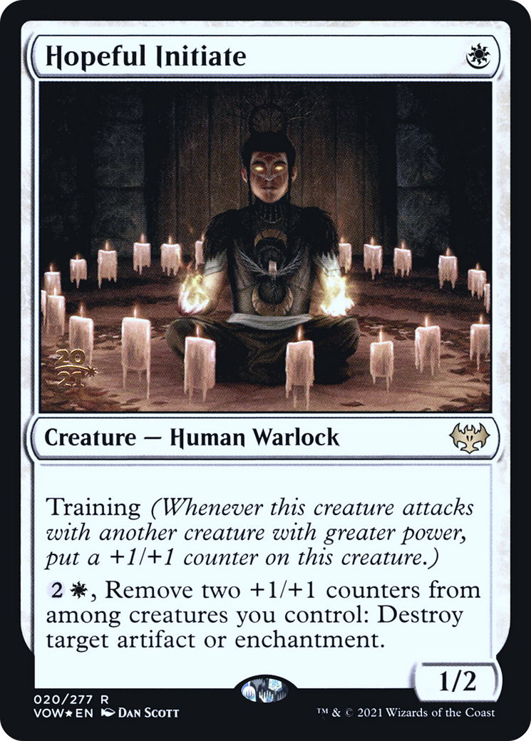 Hopeful Initiate [Innistrad: Crimson Vow Prerelease Promos] | Grognard Games