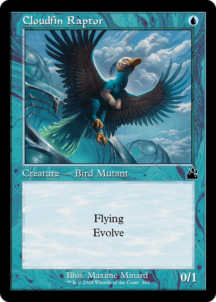 Cloudfin Raptor (Retro Frame) [Ravnica Remastered] | Grognard Games