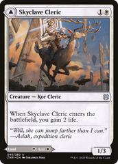Skyclave Cleric // Skyclave Basilica [Zendikar Rising] | Grognard Games
