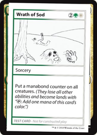 Wrath of Sod (2021 Edition) [Mystery Booster Playtest Cards] | Grognard Games