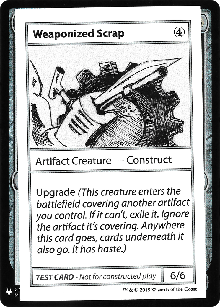 Weaponized Scrap [Mystery Booster Playtest Cards] | Grognard Games
