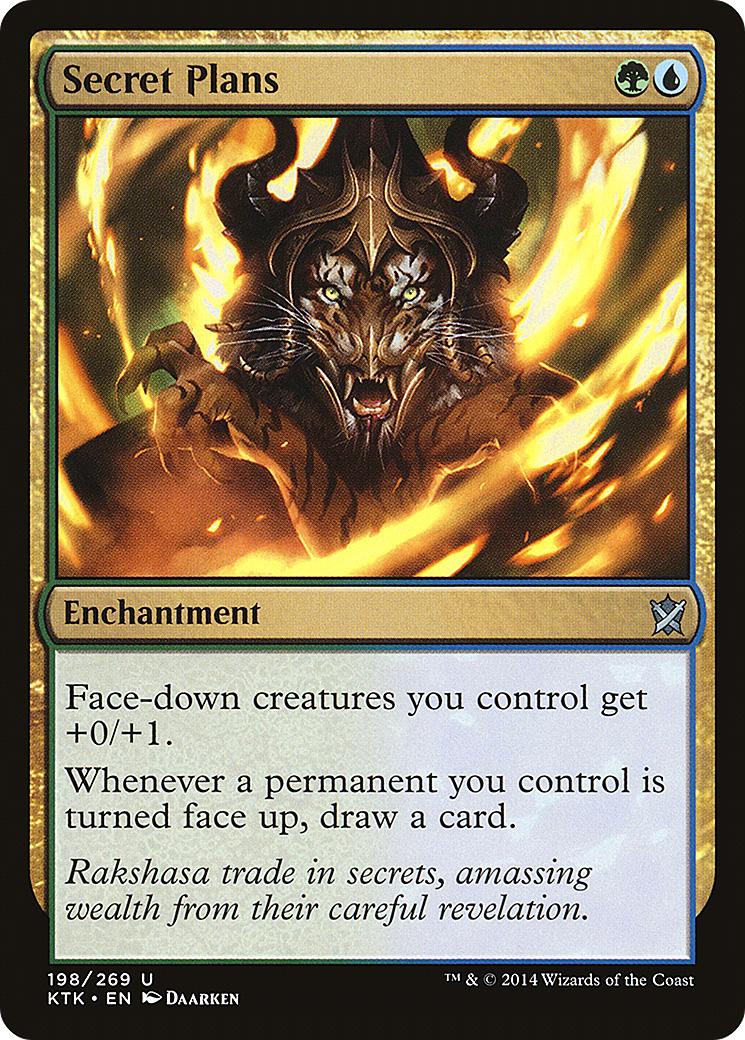Secret Plans [Khans of Tarkir] | Grognard Games
